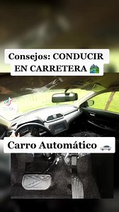 44K views · 723 reactions | Algunos consejitos para conducir en carretera con CARRO AUTOMÁTICO #conducir #conducirautomatico #cursodemanejo #clasesdemanejo | Aprenda a conducir fácil. | Facebook