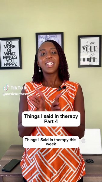 Welcome back to the series of things I said in therapy! Part 4 Follow, like, comment and repost #therapytiktok #nasiekutherapy