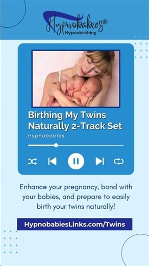 Hypnobabies Hypnobirthing Birthing My Twins Naturally Hypnosis Set