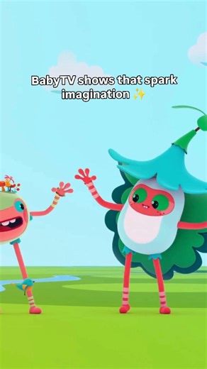 Join Lale & Lolu as they communicate through sounds, inviting kids to imagine their own stories 🌈✨ | BabyTV