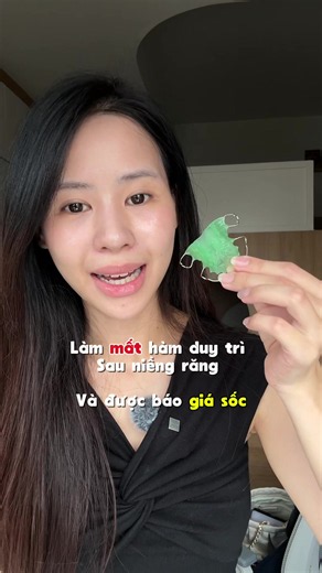 Làm mất hàm duy trì niềng răng: phải làm lại hay sửa được?