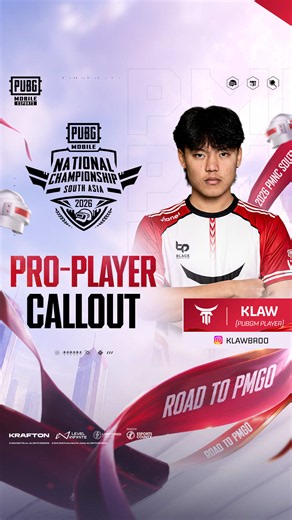 The Road to PMGO isn’t given. It’s earned. 🏆 Hear it from T2K Klaw. Gather your squad, lock in your roster, and take your shot at becoming South Asia’s next champion. 🗓️Registration Period: 15th June - 5th July 🌐Register Now: https://cdn.partner.esports.pubgmobile.com/os-pubgm/en/link.html?scheme=igame1320://?module=1000096&ref=EECA 📱 Or register in-game via the Tournament portal #PUBGMOBILE #PUBGMESPORTS #2026PMNC #PMNCSouthAsia #RoadToPMGO