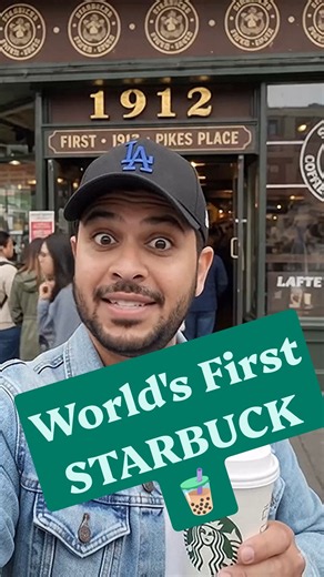 I Visited The World's FIRST Starbucks in Seattle! (Since 1971)