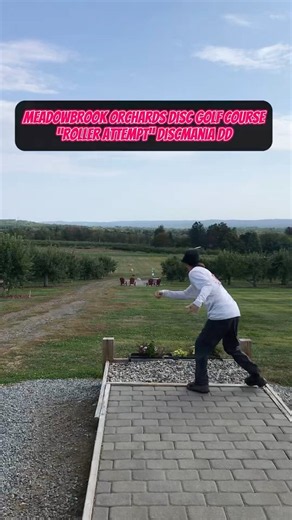 Big Roller at Meadowbrook Orchard Disc Golf Course with the Discmania S-Line DD