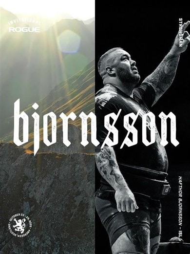 Welcome back to Aberdeen Hafthor Bjornsson! Don't miss the Mountain in action this October!
