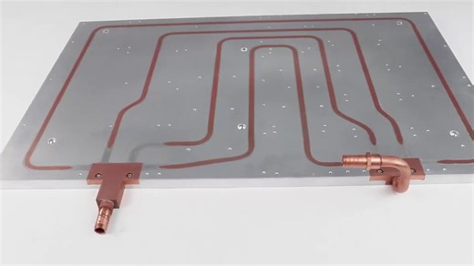 custom Water Cooling Plate for IGBT Modules Liquid Cooling System cold plate