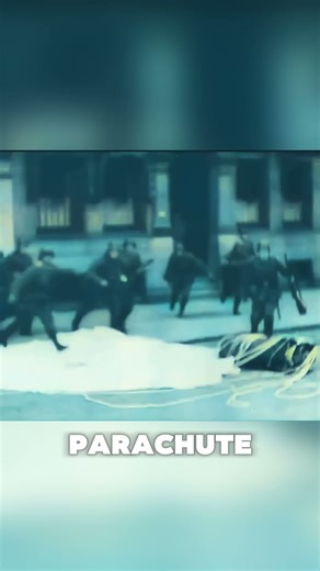 Rare WW2 Footage: Paratroopers Entered the Battlefield