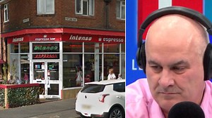 Iain Dale Grills Cafe Owner Who Said Brits Have A Bad Work Ethic | LBC