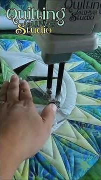Curved Rulers Make ALL the Diffrence #longarmquilting #quilted
