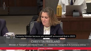 102K views · 1.7K reactions | WATCH: Chrystia Freeland, Liberal...