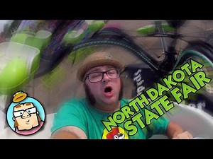 North Dakota State Fair - Go-Karts, Carnival Rides and a Taxidermied Animatronic Deer - Minot, ND