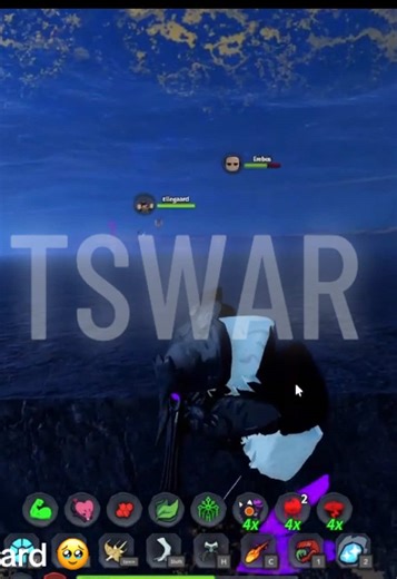 Enjoy twelve whole minutes recorded ( of the 30 minutes it took them to kill my shrimp after they failed to behemoth drop me ) #creaturesofsonaria #creaturesofsonariacontent #creaturesofsonariafyp #creaturesofsonariaclans #fyp