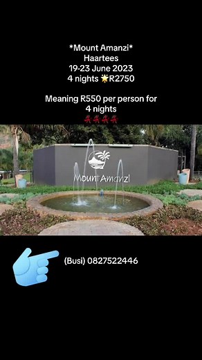 Mount Amanzi Holiday Resort for Family Vacation in Haartees