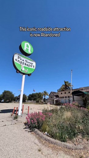 The Abandoned Project on Instagram: "A California roadside icon fades into history. . Anderson’s Pea Soup in Buellton, CA—once a must-stop spot for travelers along Highway 101—has officially closed after decades in operation. The property has been sold and is set for redevelopment, marking the end of an era for this quirky Central Coast landmark. Known for its split pea soup and vintage charm, Anderson’s served generations of road trippers since it first opened in 1924. 📍 Location: Buellton, Ca