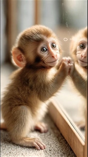 Baby monkey farted 😨💨..#viral #shorts