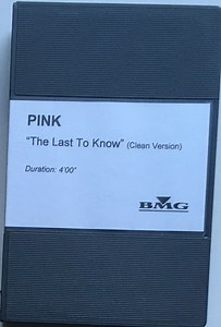 Pink - Last To Know (Clean Version)
