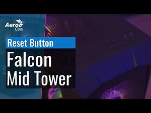Falcon Mid Tower Case - How to Control the RGB Lighting with the PC Reset Button