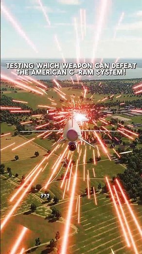 Which Weapon can defeat the US C-RAM System?🤔 #dcs #dcsworld