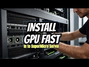 How to Install an NVIDIA A16 GPU in a SuperMicro Server FAST!