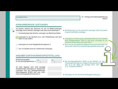 BAföG-Antrag – Schritt für Schritt Formblatt 1 ausfüllen