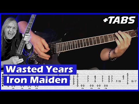 Wasted Years Guitar Lesson