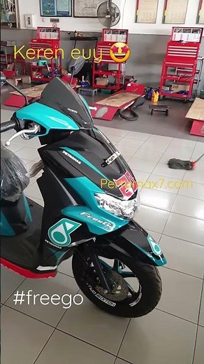 Yamaha Freego Custom MotoGP PETRONAS SRT Fabio Quartararo #freego #petronas #yamaha