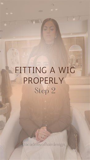 Academy of Hair Design | 3 Steps to a Perfectly Fitted Wig 🙌🏻 1️⃣ Cap Size Matters – Make sure you have the correct cap size for your head. A well-fitted cap... | Instagram