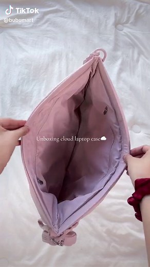 Protect Your Laptop with a Soft Puffy Cloud Laptop Case