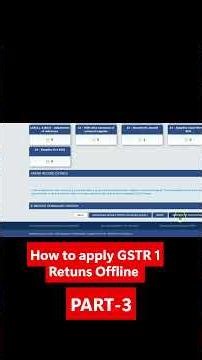 Easy GSTR-1 Return Offline Filing in Just 10 Minutes