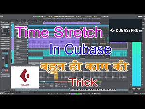 Time Stretch a loop or Sample in Cubase [Hindi]