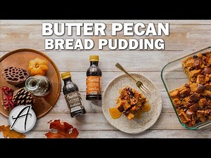 How to make Butter Pecan Bread Pudding | Classic Bread Pudding Recipe | Easy Bread Pudding