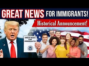 Finally! USCIS & Trump Announce Major Immigration Relief | Legal Lens USA