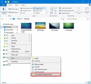 How To Zip A Folder In Windows