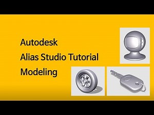 Autodesk Alias Studio / AutoStudio 3D Modeling Basic Tutorial