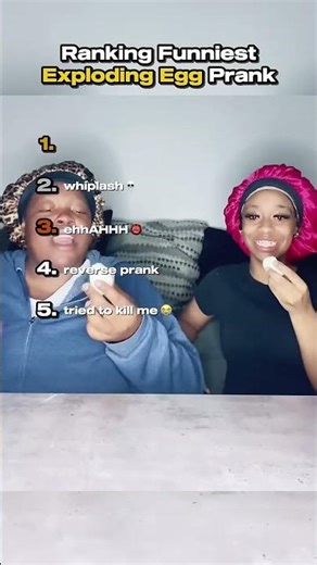 Ranking Funniest Exploding Egg Pranks 😂🥚