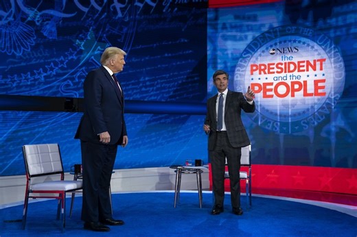 Liberal Media Scream: Stephanopoulos anti-Trump spin, condescendingly Clintonesque