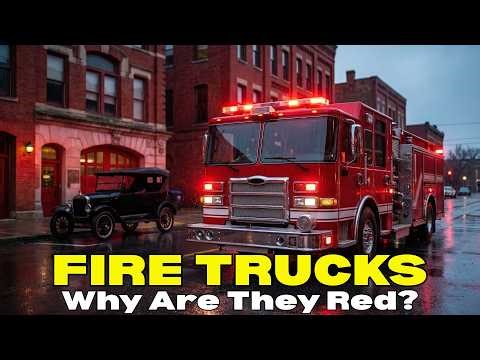 The Secret Reason Fire Trucks Are Red (It’s Not What You Think)