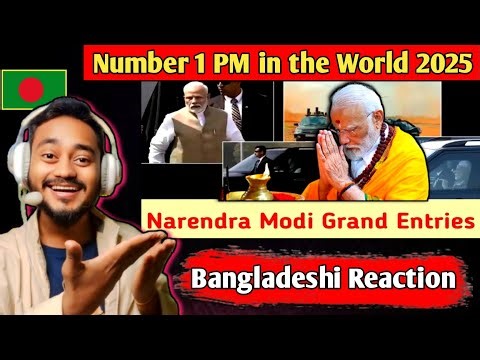 🇮🇳Narendra Modi All Grand Entries_ Modi Grand Entry In KGF Style_ Modi Entry Compilation_🇧🇩 Reaction