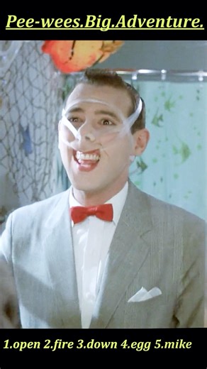 Pee-wee's Big Adventure (1985) | Pee-wee’s Morning Machine – Breakfast Runs Like a Show