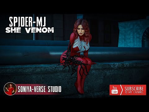 Spider MJ She Venom