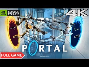 PORTAL Gameplay Walkthrough FULL GAME [No Commentary]