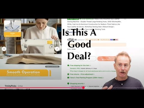 Temu Sewing Machines?