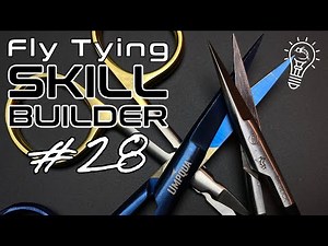 Fly Tying Skill Builder #28 | Scissor Control, UNIVERSAL Hook Sizing, & Using Snowshoe HARE'S FOOT!