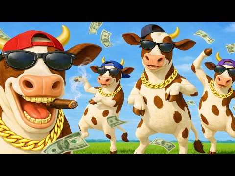 Disco Cow Fever 🐮🪩 | Funniest Farm Groove That Broke the Internet