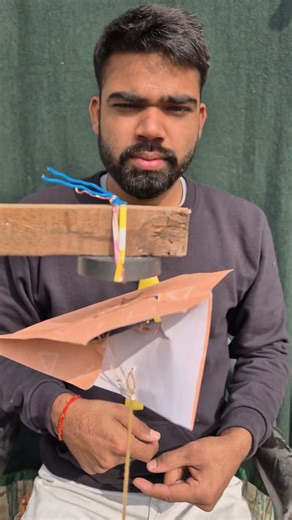 crazy experiment 😱🔥 | magnetic energy with paper airplane #experiements #tiktok #science