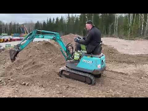 Komatsu PC03-1 minikaivinkone