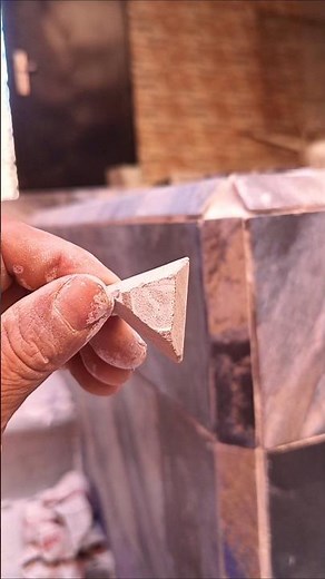 Installing a Triangular Porcelain Tile on Pool Corner | Quick Tip