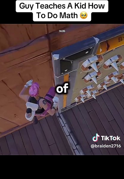 Teaching Math Through Fortnite Gameplay