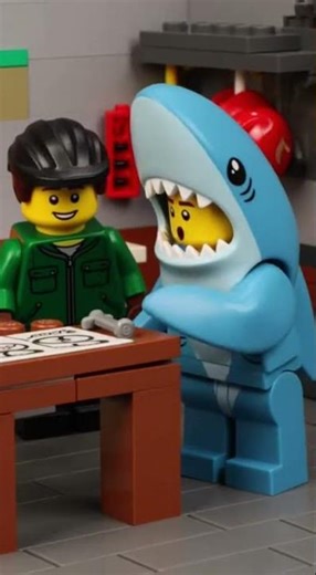 Shark Suit Guy – is working as a Bike Mechanic