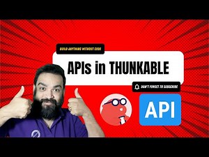 Build an App using Thunkable + REST API | No Code Tutorial